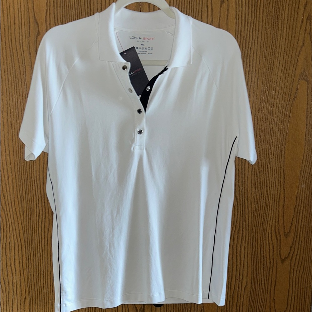 Lohla sport the snappy short sleeve polo shirt new
